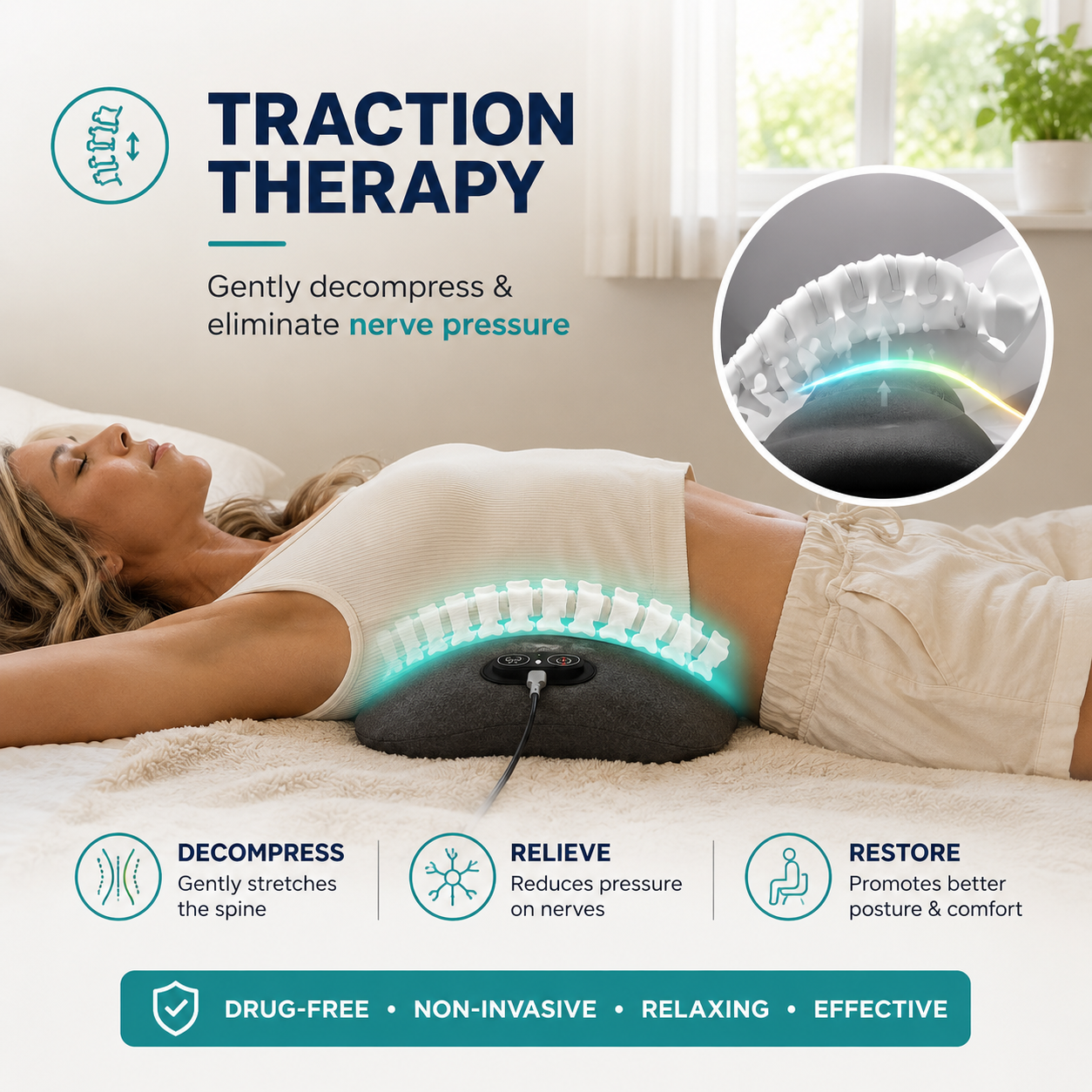 Relivio Restore™ – Triple Fusion Massager